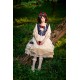 Infanta Snow White Top and Skirt Set(Full Payment Without Shipping)